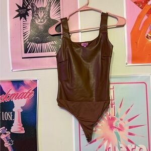 Miami Deep Brown  Bodysuit